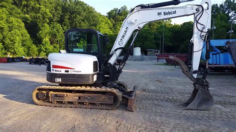 2012 bobcat e80a mini excavator|bobcat e80 excavator specs.